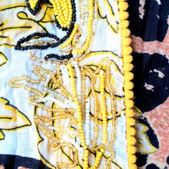 Leopard/Baroque Poncho